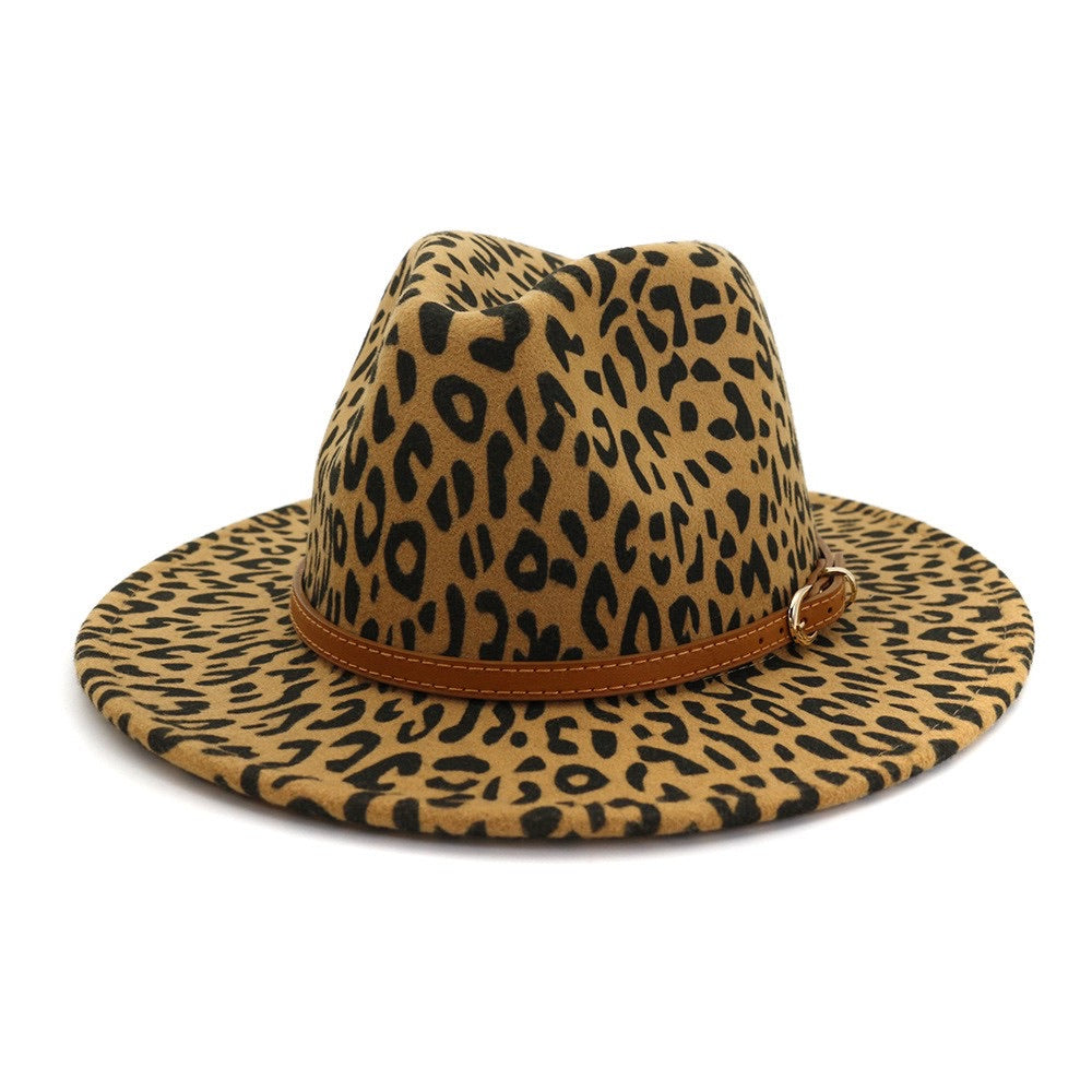 Brown Leopard Fedora – Locs & Lips display picture 3